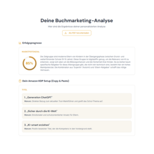 Vorschau Buchmarketing-Analyse 1